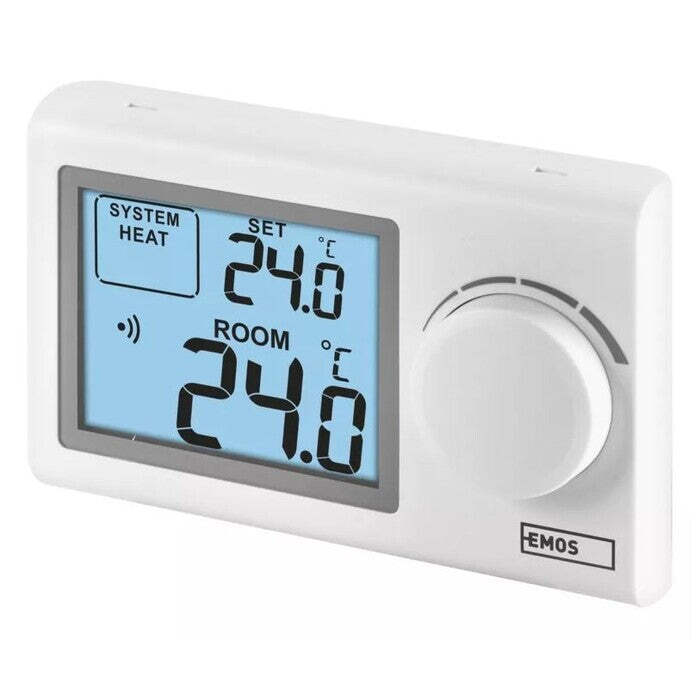 Pokojový termostat Emos P5614, bezdrátový OBAL POŠKOZEN