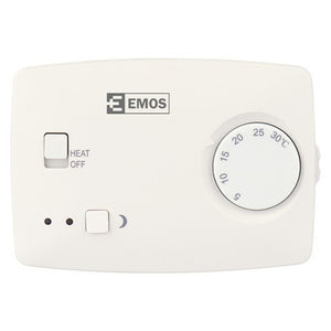 Pokojový termostat Emos T3, drátový, manuální