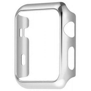 Kryt COTEetCI pro Apple Watch 4/5/6 44mm, polykarbonát, stříbrná