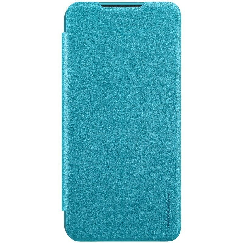 Pouzdro pro Xiaomi Redmi Note 8, kožený, modrá