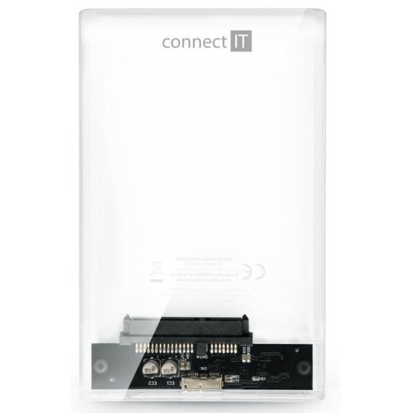 Levně Externí box pro HDD Connect IT ToolFree clear (CEE-1300-TT)