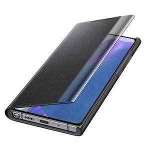 Pouzdro pro Samsung Galaxy Note 20, clear view flip, černá