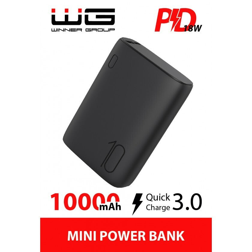 Powerbanka WG 10 000mAh, černá