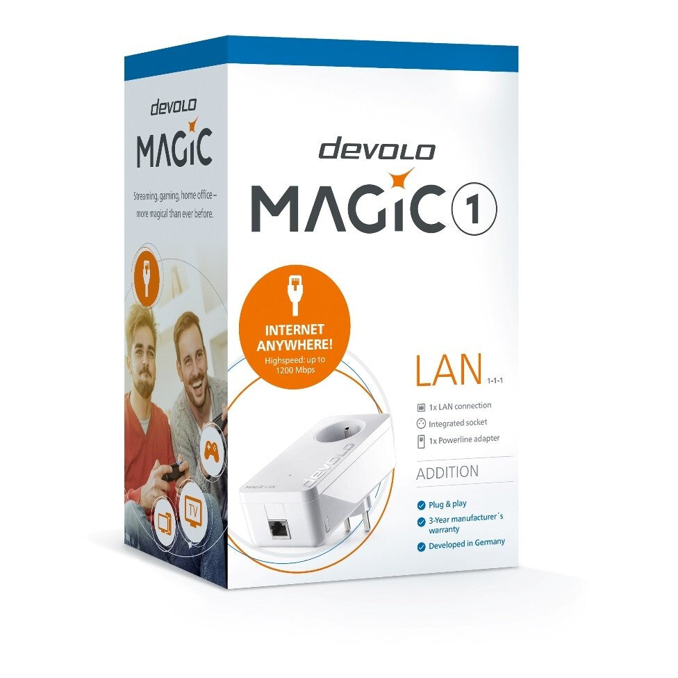 Powerline Devolo Magic 1 LAN 1-1-1 Addition