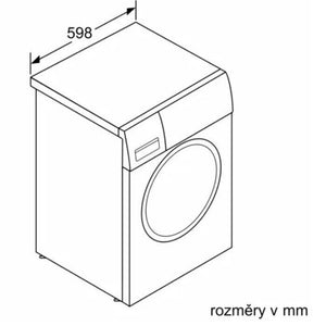 Pračka s předním plněním Bosch WAL28PH0BY, 10kg