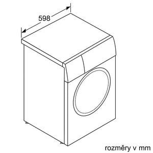Pračka s předním plněním Bosch WAN24291BY, 8 kg