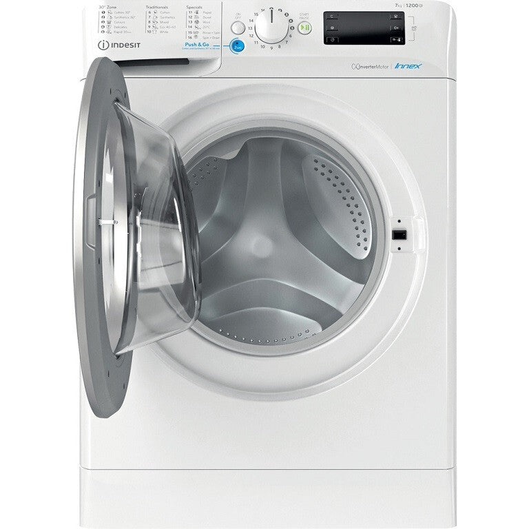 Pračka s předním plněním INDESIT BWE 71283X WS EE N, 7kg