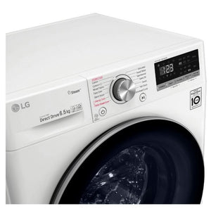 Pračka s předním plněním LG F2WN5S6S1, A+++, 6,5 kg, pára, slim