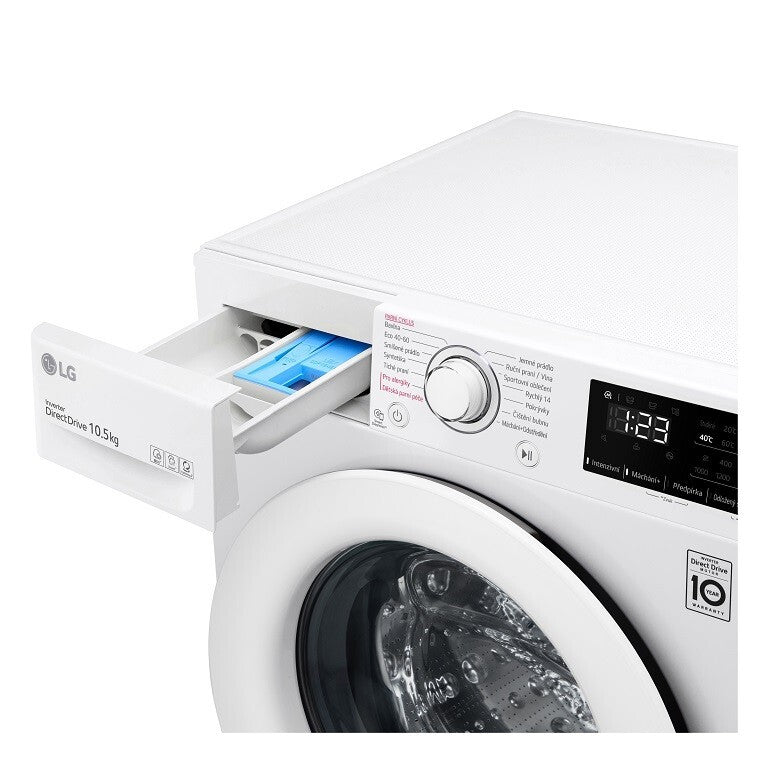 Pračka s předním plněním LG FA104V3RW3 OBAL POŠKOZEN