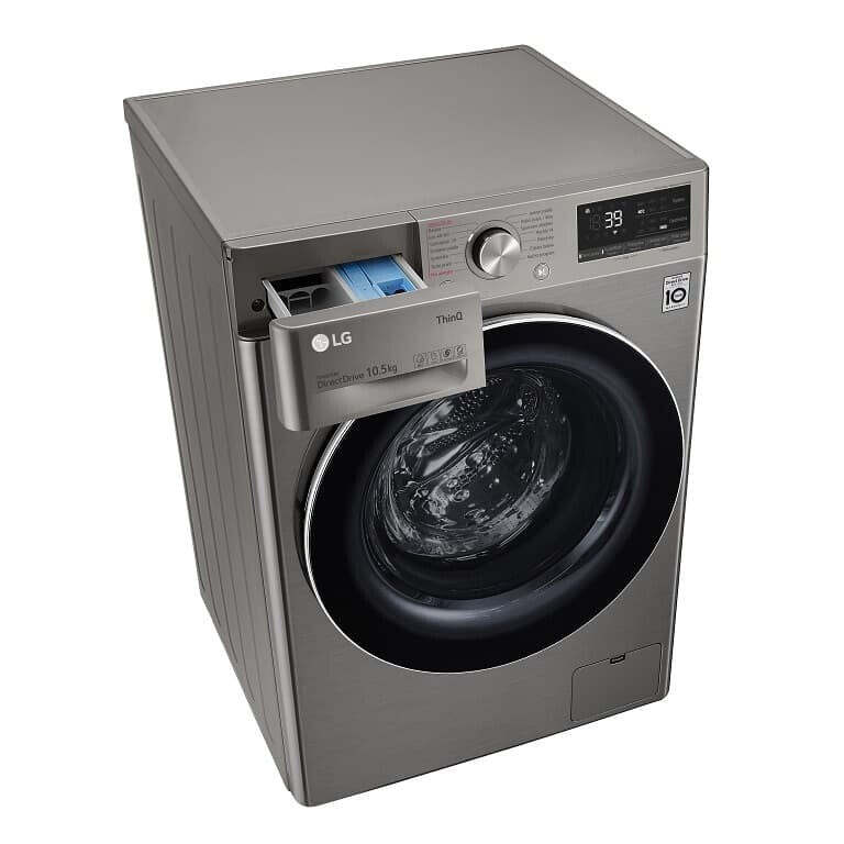 Pračka s předním plněním LG FA104V7R2TE, A, 10,5kg