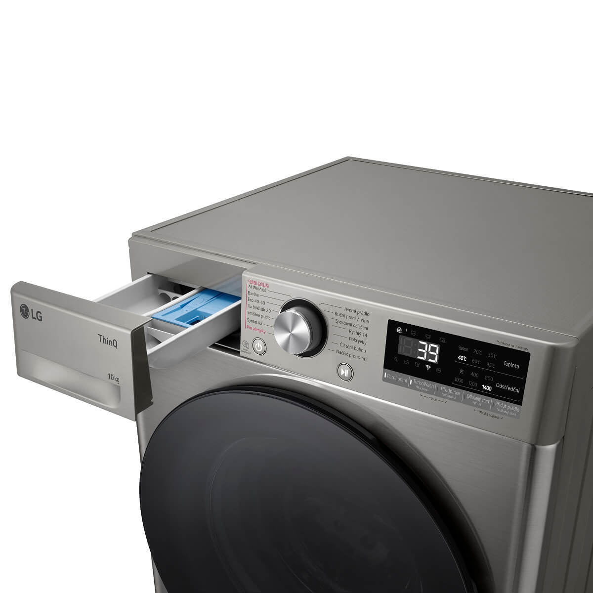 Pračka s předním plněním LG FSR7A04PG, A-10%, 10 kg OBAL POŠKOZEN