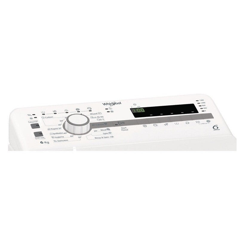 Pračka vrchem plněná Whirlpool TDLR 6230SS EU/N, 6kg