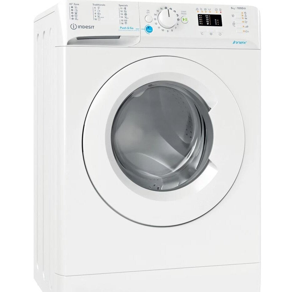 Pračka s předním plněním Indesit BWSA 51051 W EU N, 5 kg