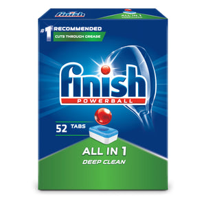 Tablety do myčky Finish 3053523, All in 1, 52ks