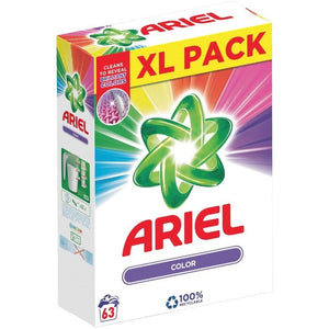 Prací prášek Ariel A000013366, barevné prádlo, 63 dávek