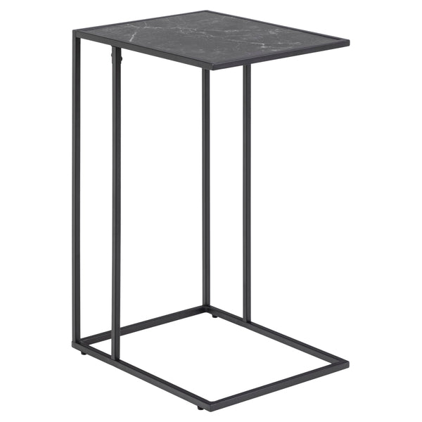Levně Přístavný stolek Henry (černá)