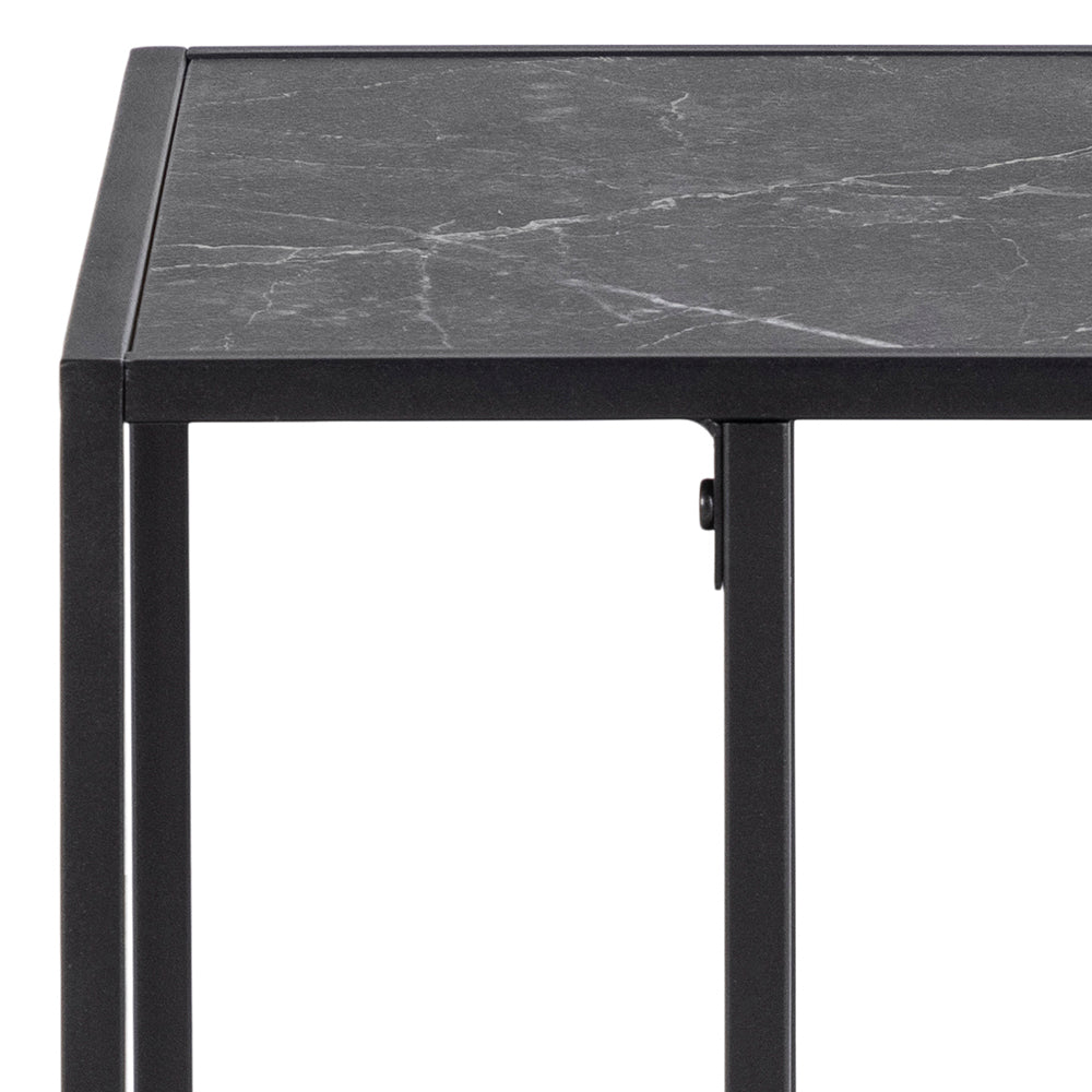 Přístavný stolek Henry (černá)