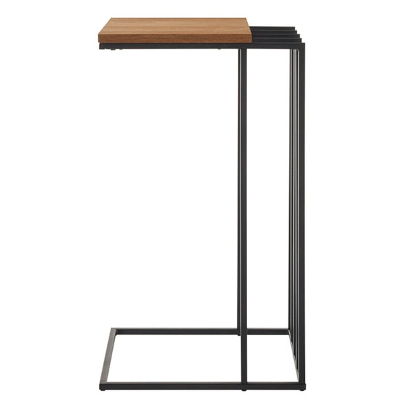Levně Přístavný stolek Jimi (dub, černá)