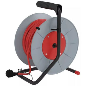 Prodlužovací kabel na bubnu Emos P194253, vypínač, PVC, 25m