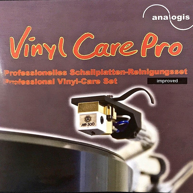 Profesionální kompletní čistící set pro gramofon a LP desky