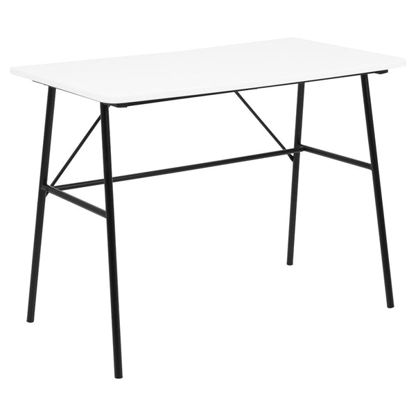 Levně Psací stůl Durango (100x55x75 cm, bílá)