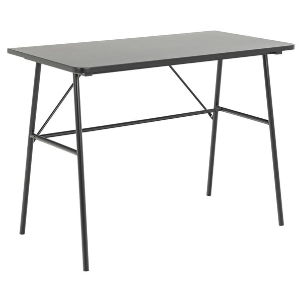 Levně Psací stůl Durango (100x55x75 cm, černá)