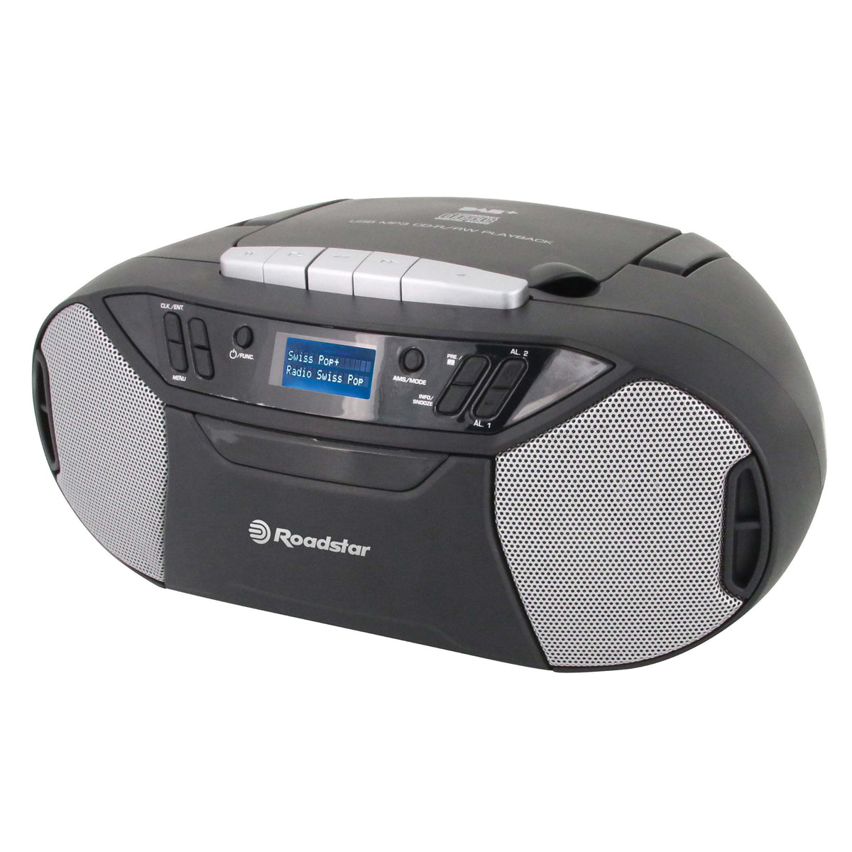 Rádio Roadstar RCR-777UD s CD, USB, DAB+ a digitálním FM tunerem