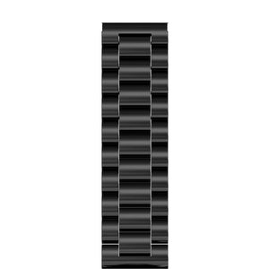 Řemínek Aligator, š. 22mm, kovový, černá