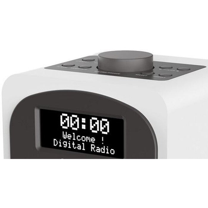 Retro rádio Roadstar HRA-600D, bílé