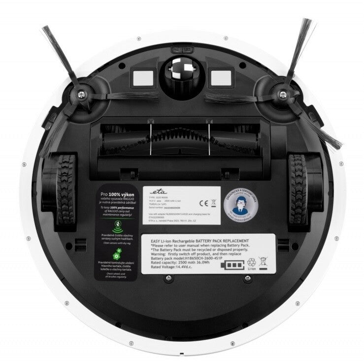 Robotický vysavač ETA Raggio Eco 3225 90010