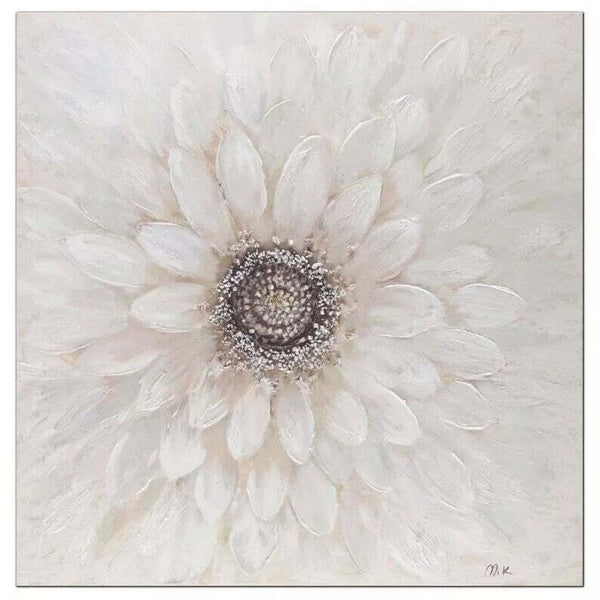 Levně Ručně malovaný obraz Květ PB395ZI StarDeco, 100x100 cm