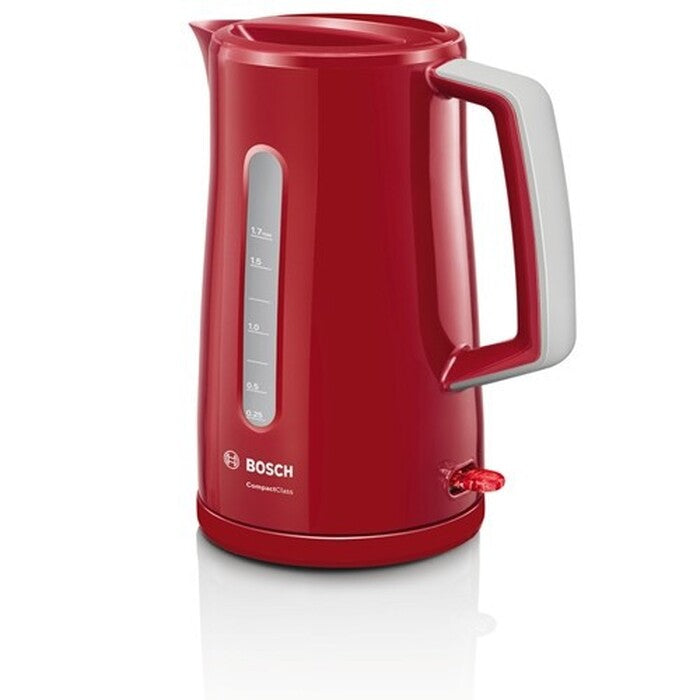 Rychlovarná konvice Bosch TWK3A014, červená, 1,7l