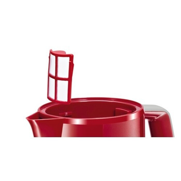 Rychlovarná konvice Bosch TWK3A014, červená, 1,7l
