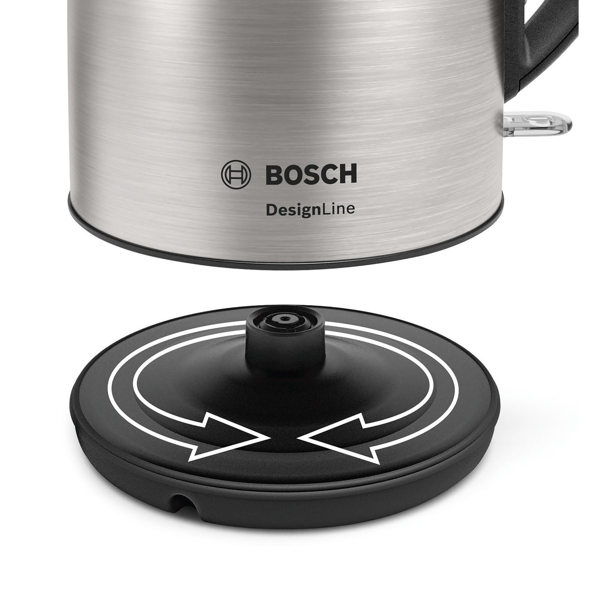 Rychlovarná konvice Bosch TWK3P420, nerez, 1,7l
