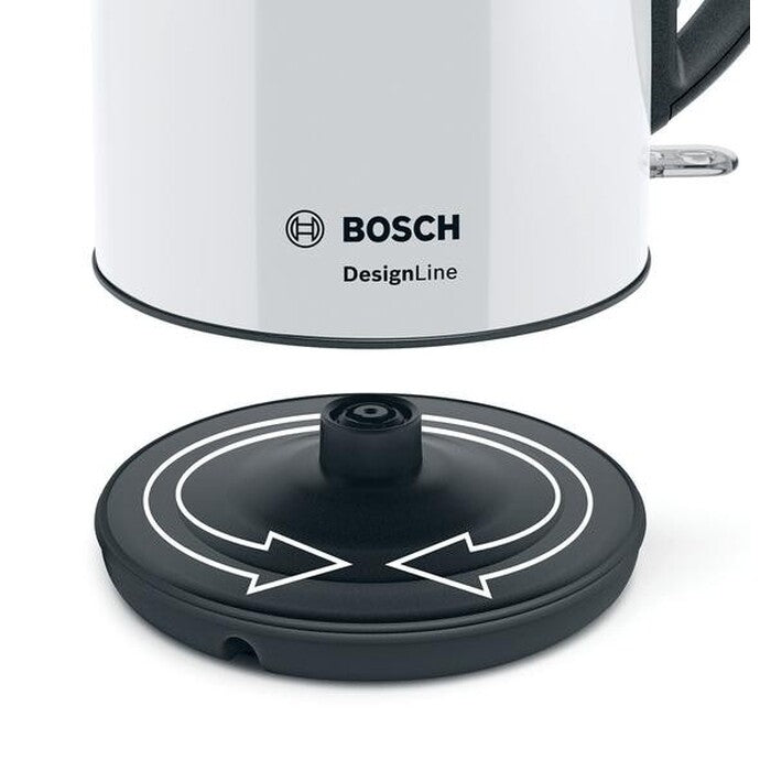Rychlovarná konvice Bosch TWK3P421, bílá, 1,7l