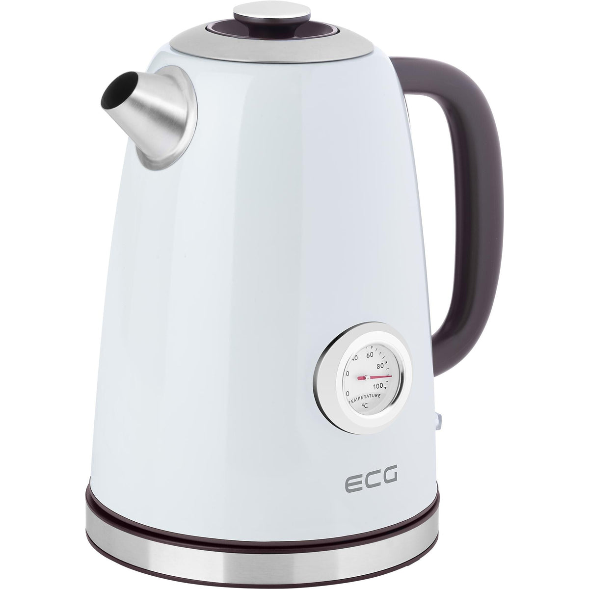 Rychlovarná konvice ECG RK 1700 Magnifica Intenso, bílá, 1,7l