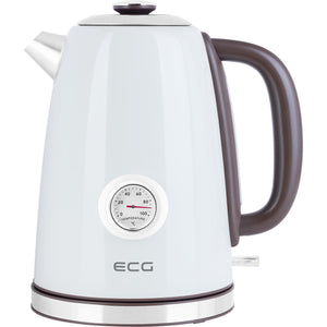 Rychlovarná konvice ECG RK 1700 Magnifica Intenso, bílá, 1,7l