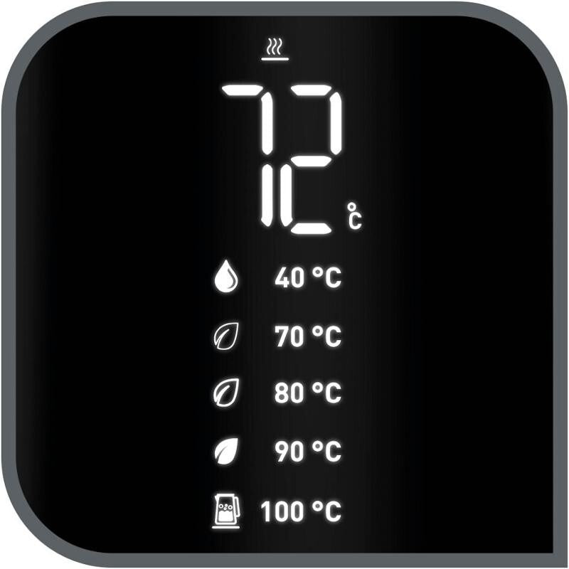 Rychlovarná konvice Tefal Digital Smart &amp; Light KO854830, 1l