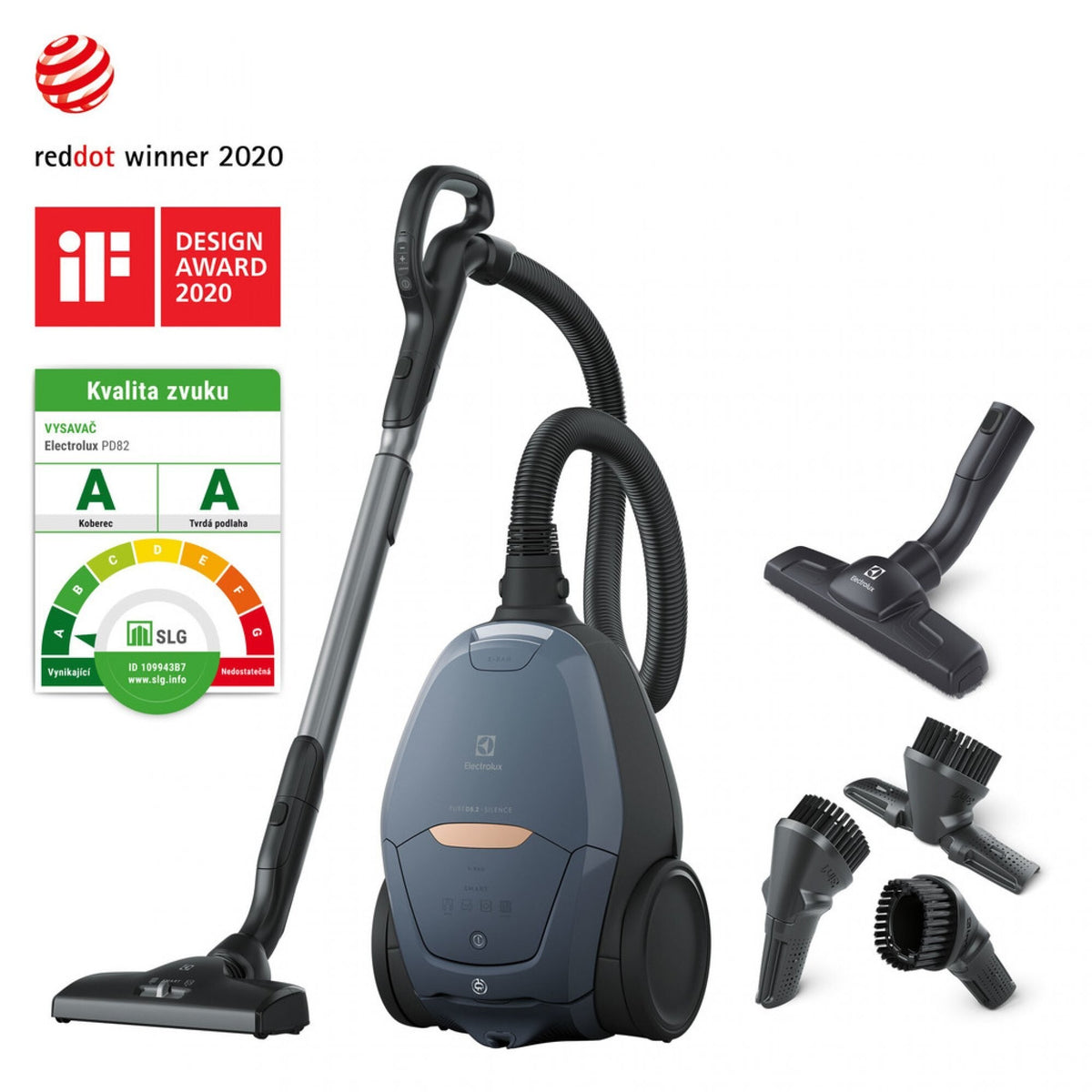 Sáčkový vysavač Electrolux Pure D8.2 PD82-8DB