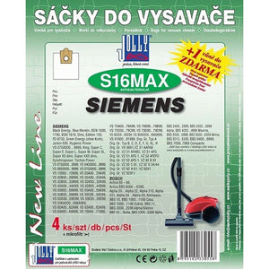 Sáčky do vysavače Siemens S16MAX, 4ks