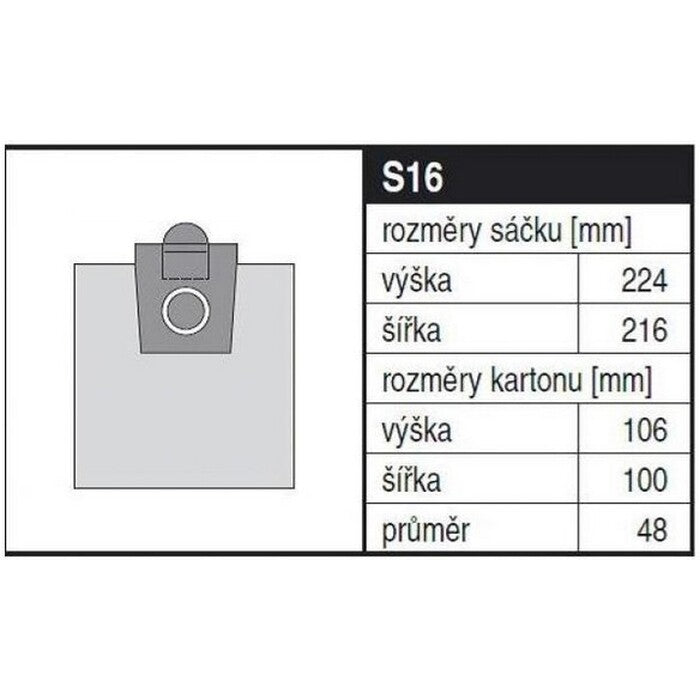 Sáčky do vysavače Siemens S16MAX, 4ks