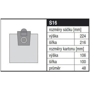 Sáčky do vysavače Siemens S16MAX, 4ks