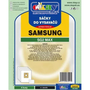 Sáčky do vysavače Samsung SG2MAX, 4ks
