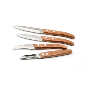 Sada nožů Amefa 374975F4, přírodní dřevo