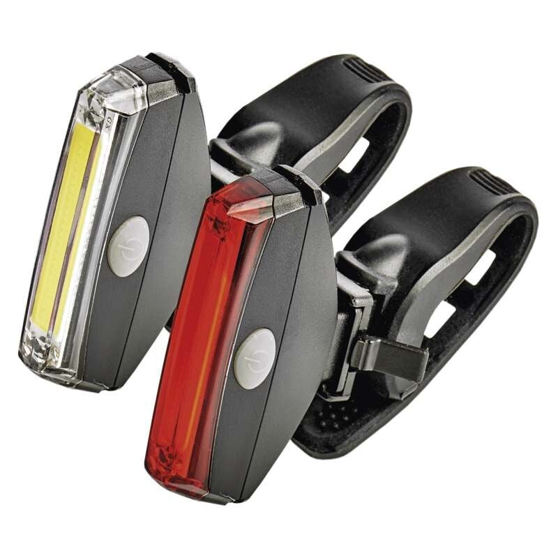 Sada svítilen na kolo Emos P3922,  přední a zadní LED