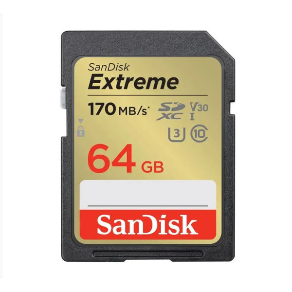 Levně Paměťová karta SanDisk Extreme SDXC 64GB 170MB/s & 80MB/s