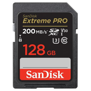 SanDisk Extreme PRO 128GB SDXC 200MB/s, Class 10