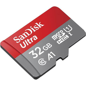 SanDisk Ultra microSDHC 32GB 120MB/s Class 10, SD adaptér