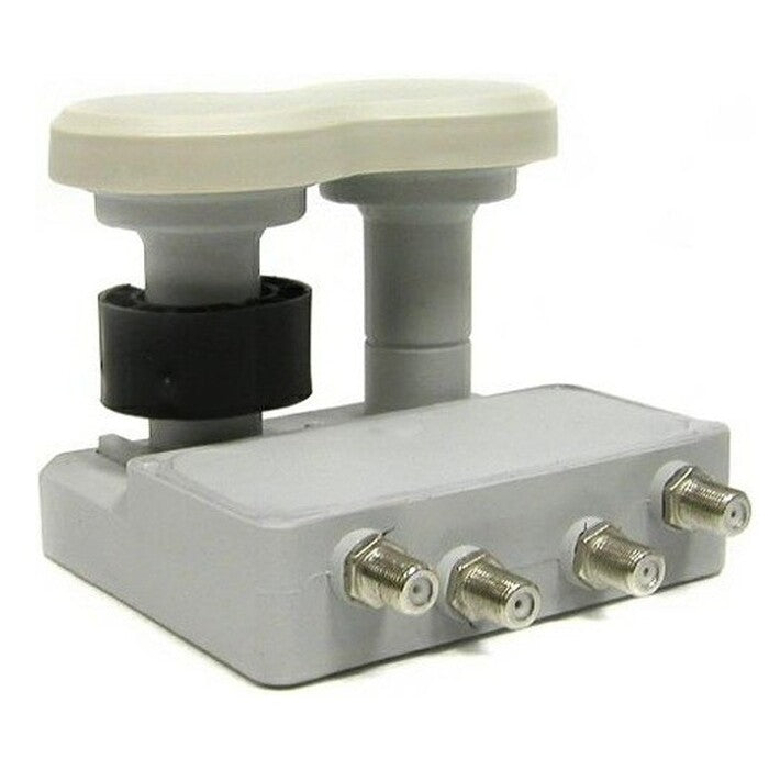 LNB Mascom MCM4QS01HD, Monoblock Quad, Gold 4.3°