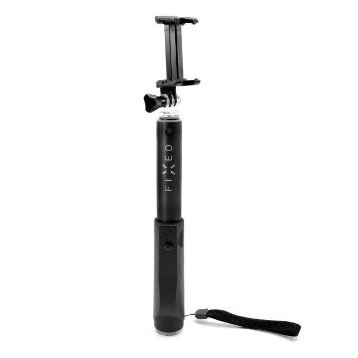 Selfie tyč Fixed se spouští, teleskopická, až 97cm, černá